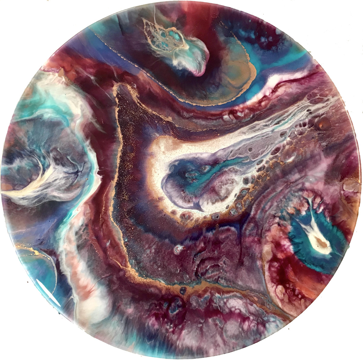 Geode Inspired by Gayle Reichelt 