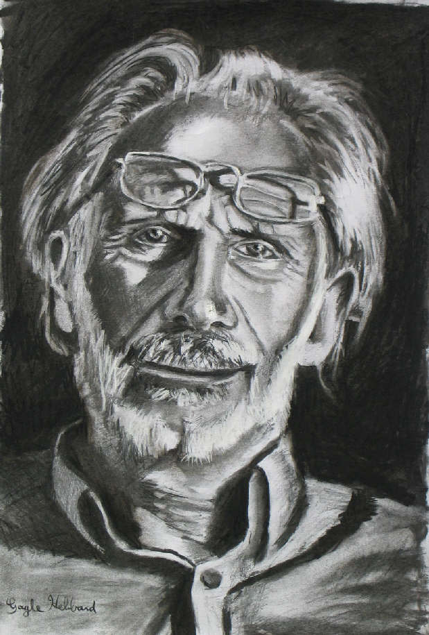 Portrait of Dr Graeme Oliver by Gayle Reichelt 