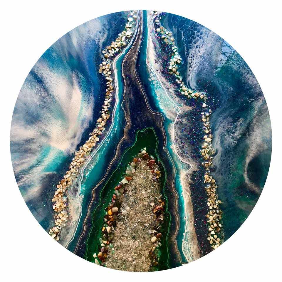 The River Divides by Gayle Reichelt, Image 1.
