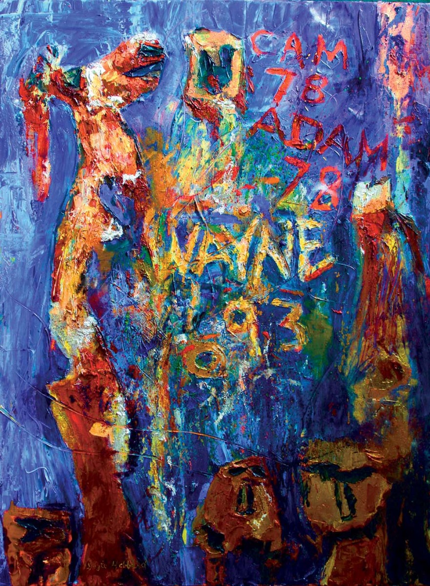 Cherry Venture - Wayne Was Here by Gayle Reichelt 