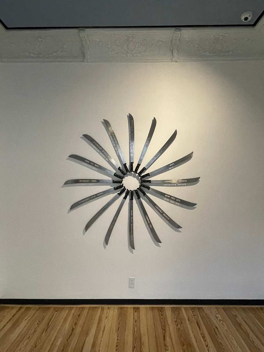 Leit Motivs by Miguel Rodriguez Sepulveda  Image: LEITMOTIVS 2 en Galería Ana Tejeda