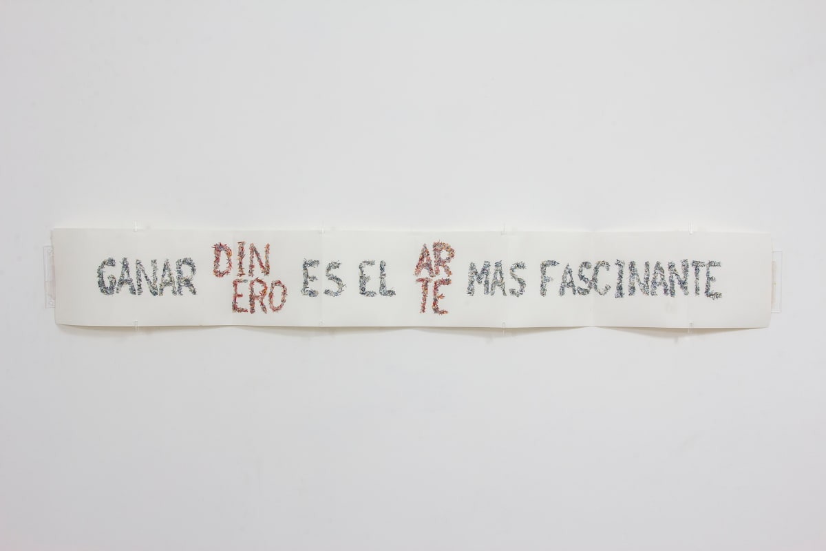 Axioma (Ganar dinero es el arte más fascinante) by Miguel Rodriguez Sepulveda 