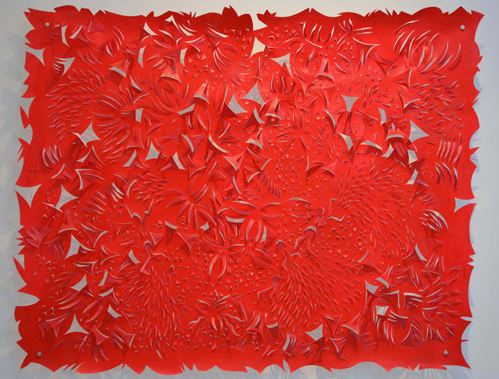 Dimensional Buzz - Red, Image 1.