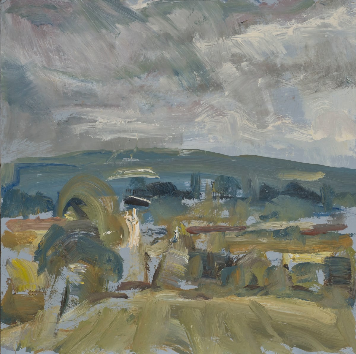 Towards Firle by Frances Knight, Image 1.