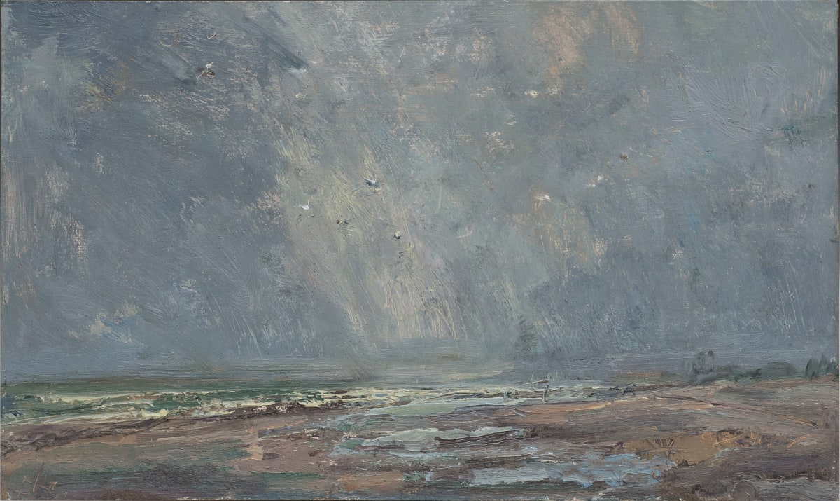 Gulls in Wind and Rain by Frances Knight, Image 1.