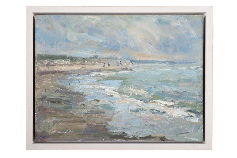 Rainy Day Incoming Tide by Frances Knight, Image 1.