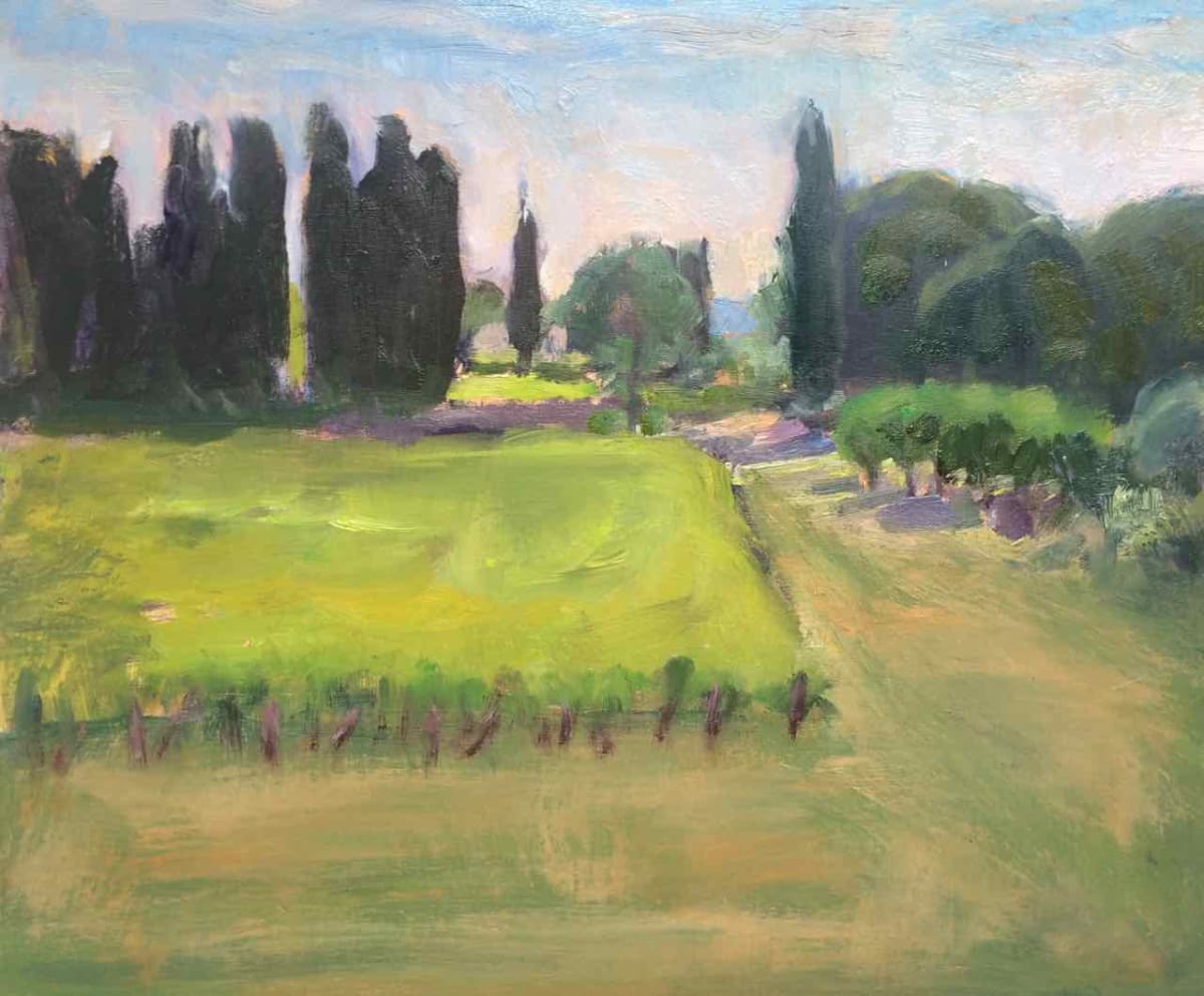 Vines Cypress Cherries St Hyppolyte 3 by Frances Knight, Image 1.