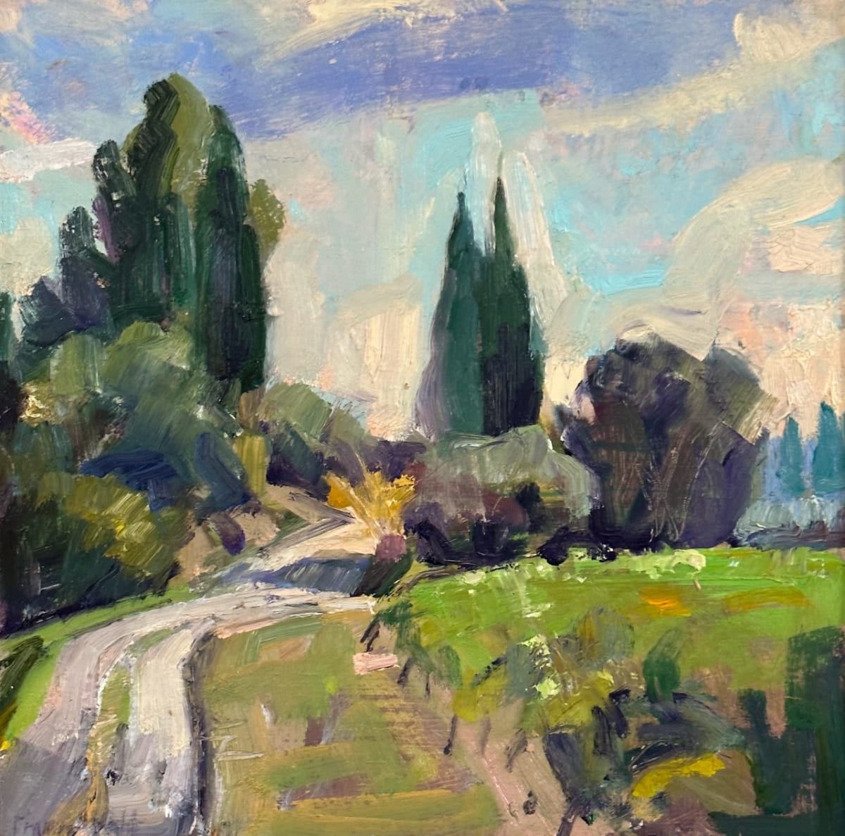 Blue Sky Day by Frances Knight 