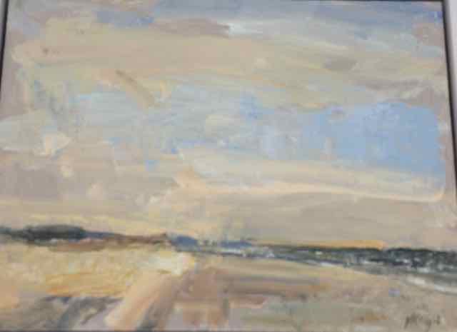 Winter Beach by Frances Knight 