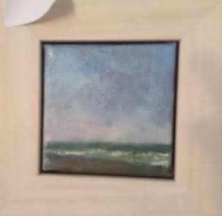 Miniature Seascape by Frances Knight 