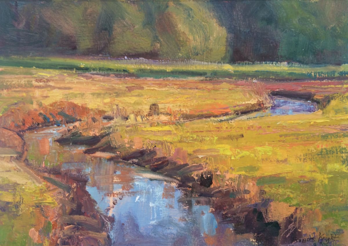 Cranberry Bogs October Morning by Frances Knight, Image 1.