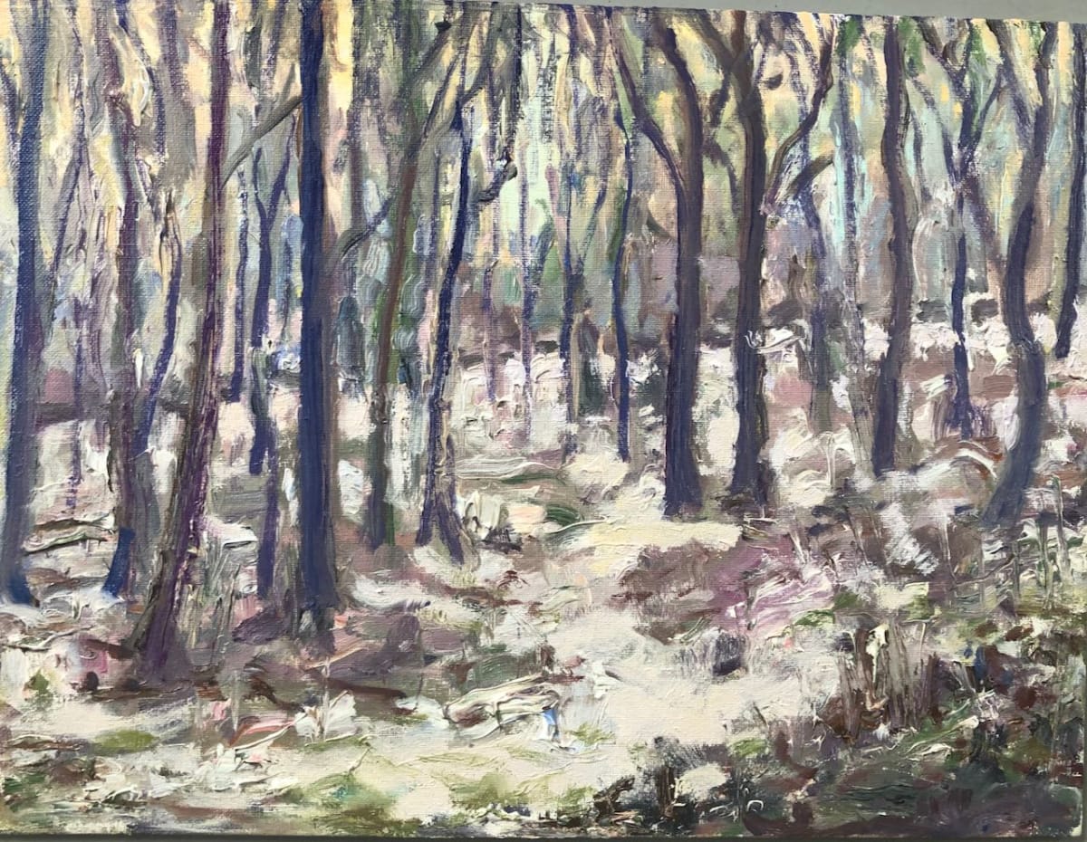 Woods in the Snow by Frances Knight, Image 1.