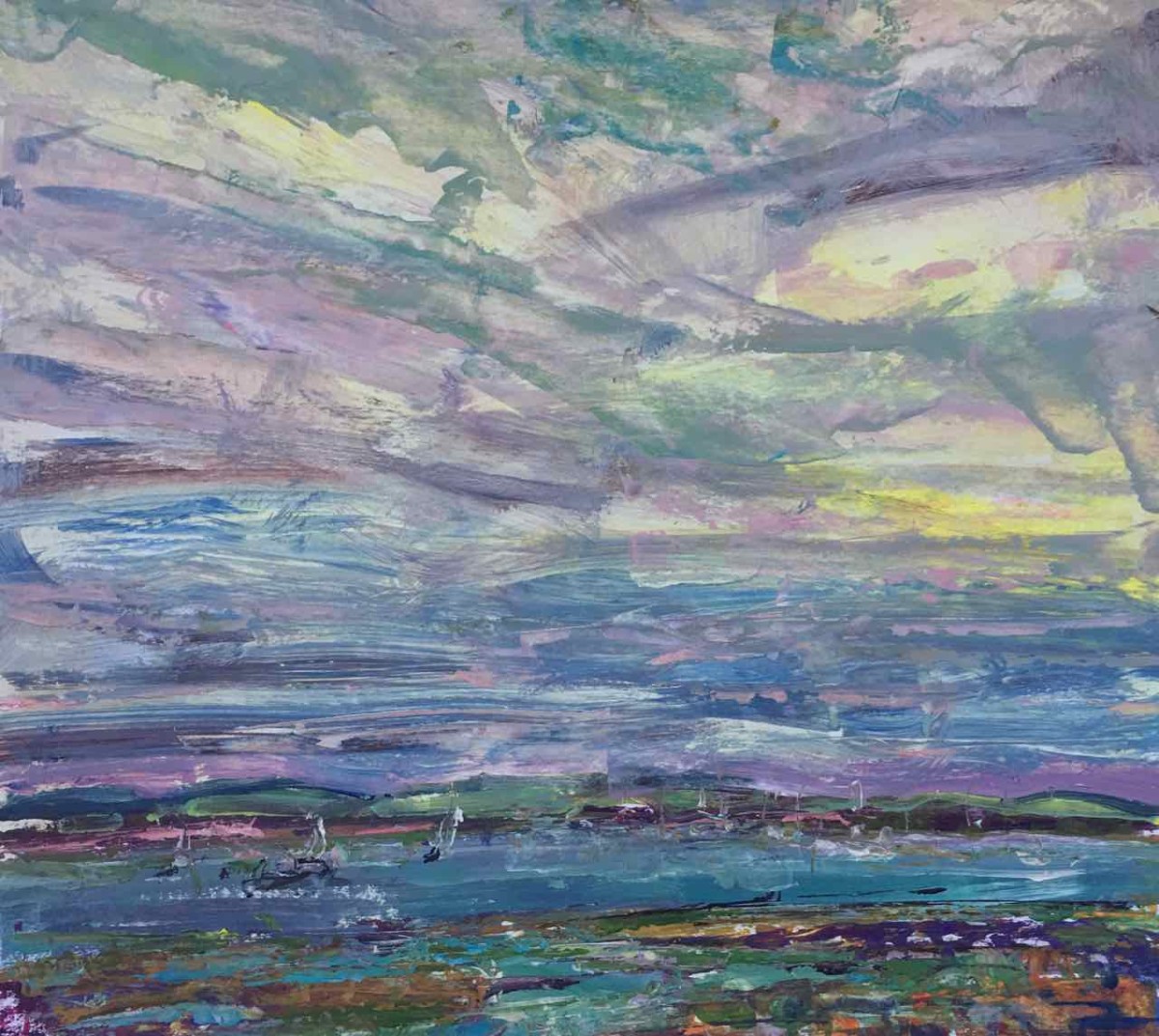 Sailing Home 2 by Frances Knight 