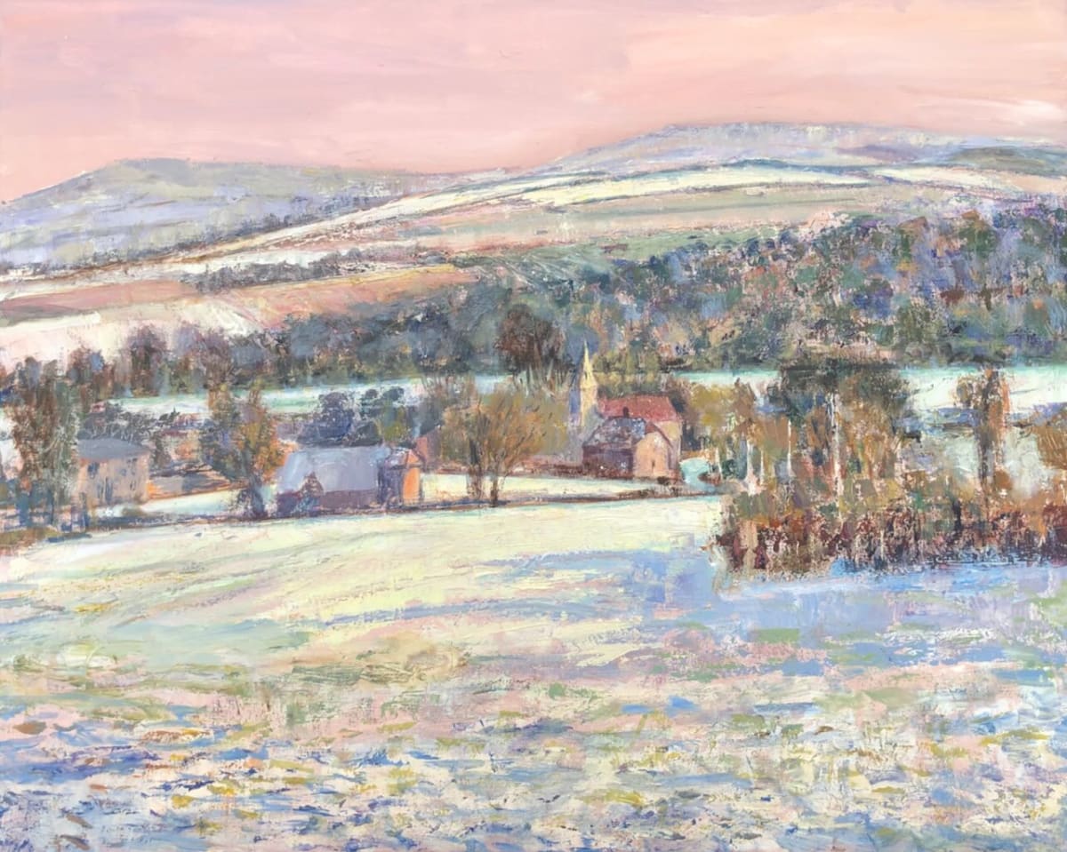 South Downs in Snow by Frances Knight, Image 1.