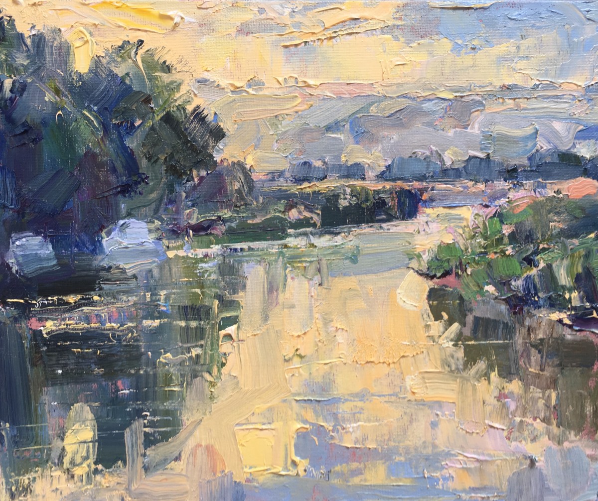 Magic Morning River by Frances Knight 