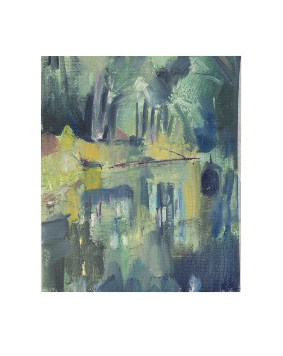 River Reflections Alsace by Frances Knight 