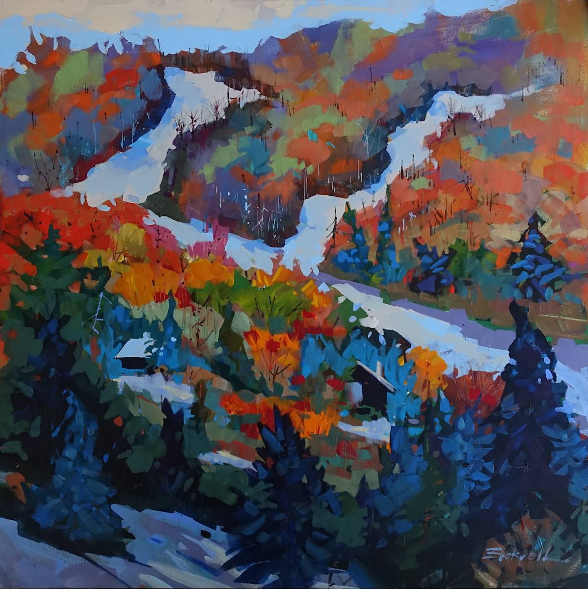 Early October Snowfall  by Brian Buckrell, Image 1.