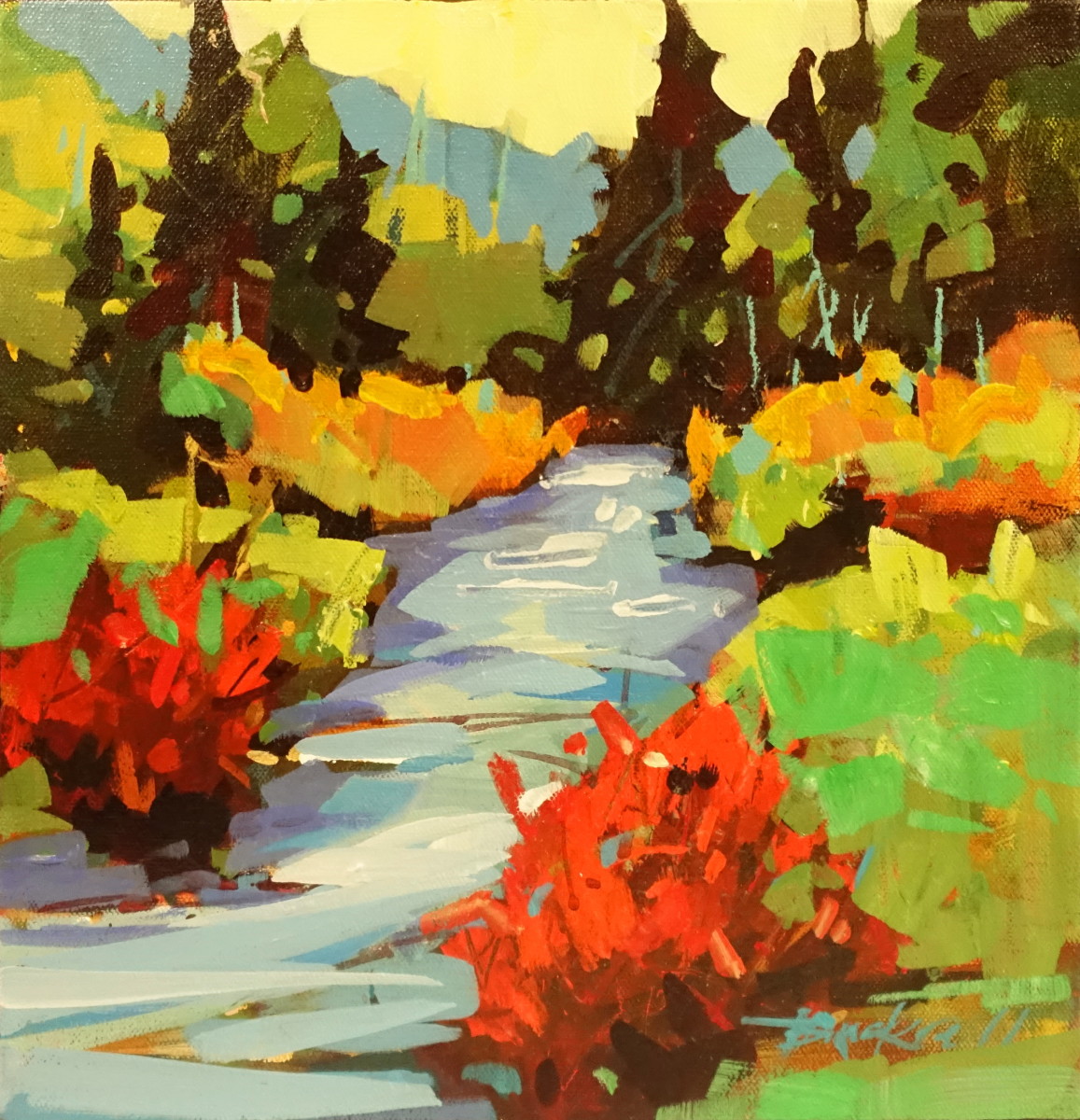 Summer Stream  by Brian Buckrell 