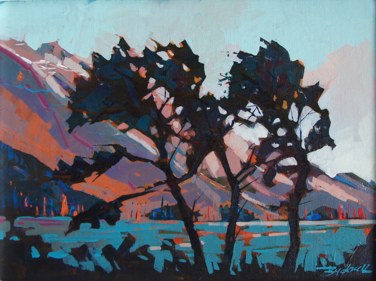 Windy Morning Waterton  by Brian Buckrell 