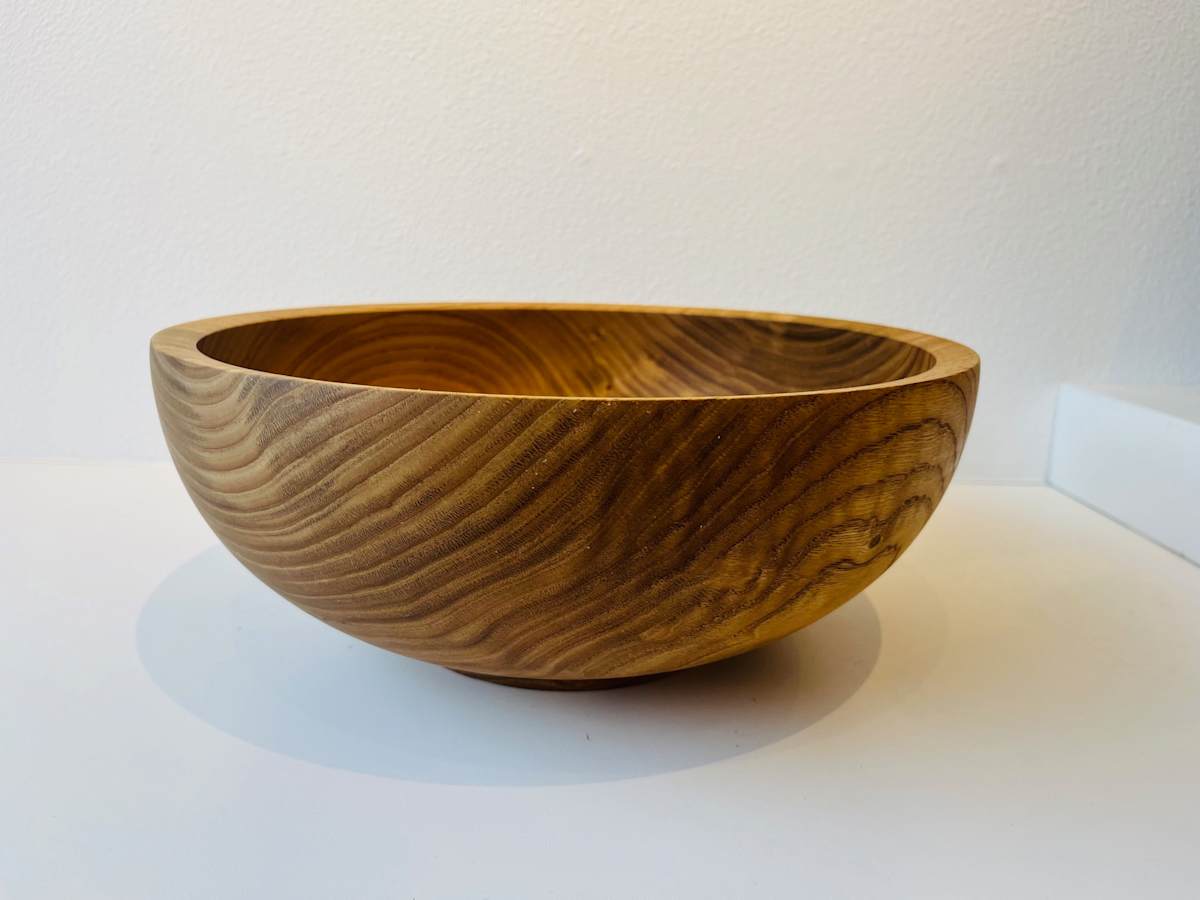 Spanish Chestnut Bowl #138 by Dale Larson 