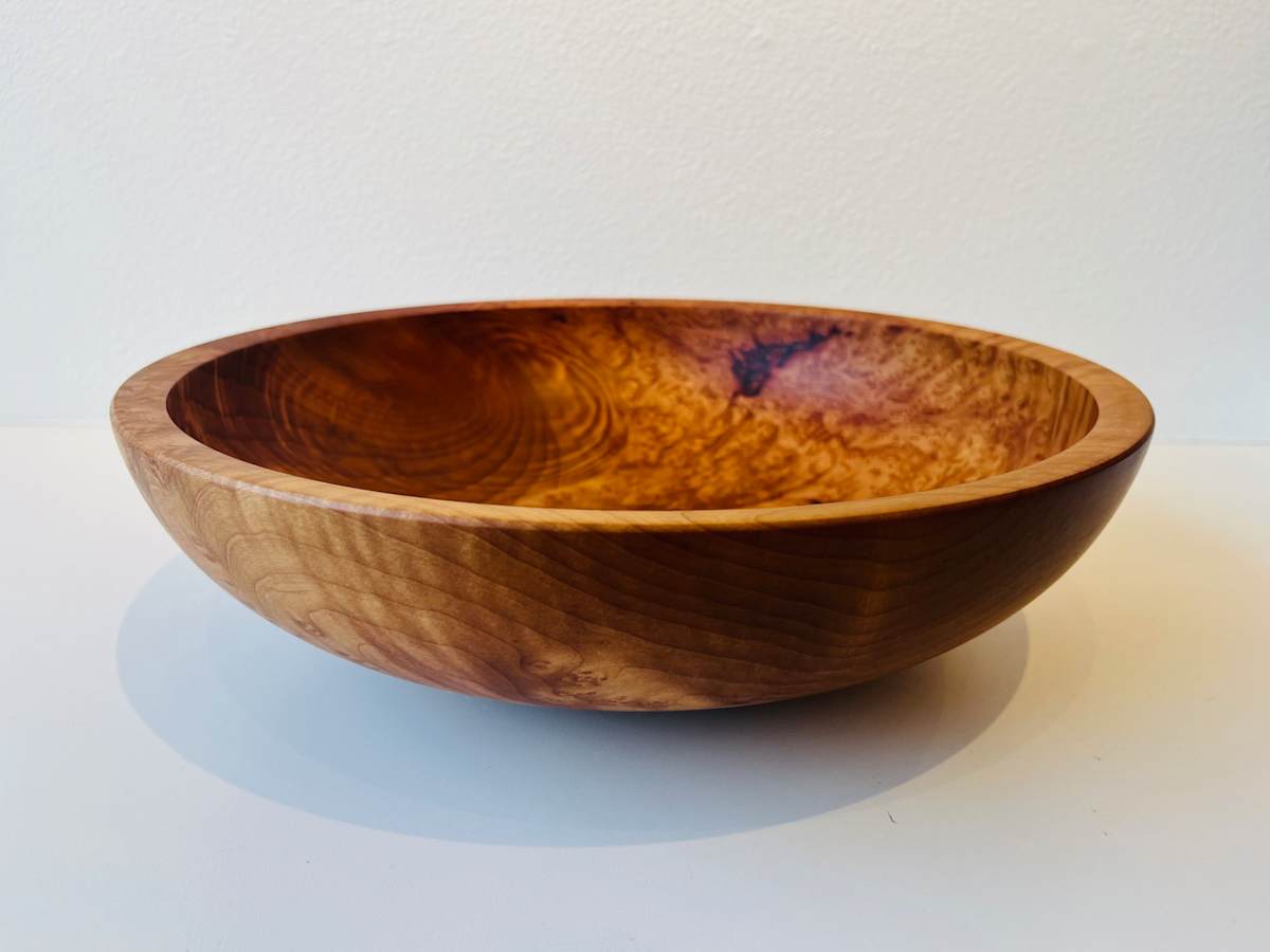 Madrone Burl Bowl #140 by Dale Larson 