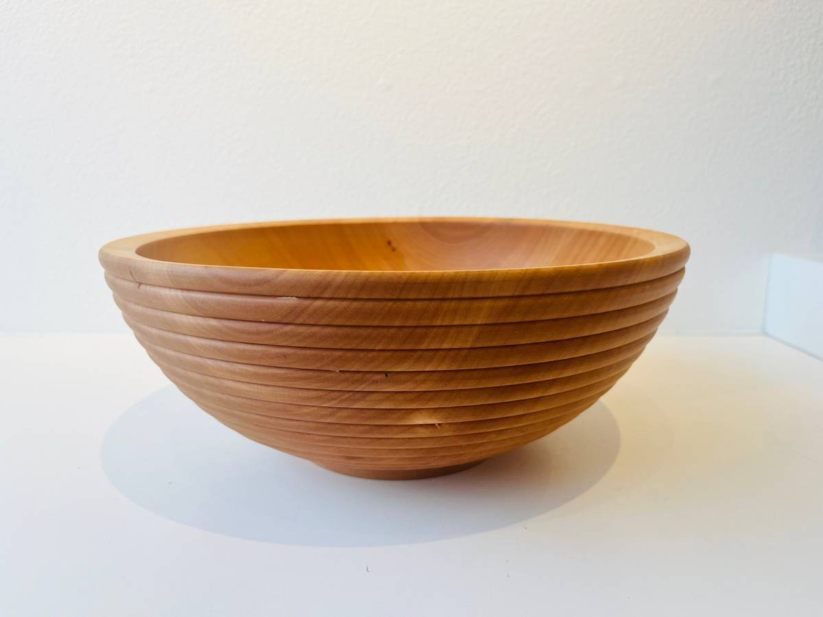 Madrone (Beaded) Bowl #141 by Dale Larson, Image 1.