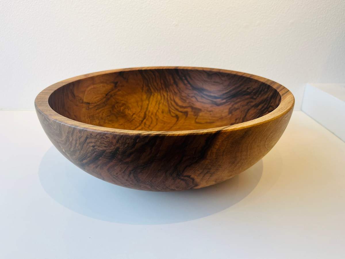 English Walnut Bowl #143 by Dale Larson, Image 1.