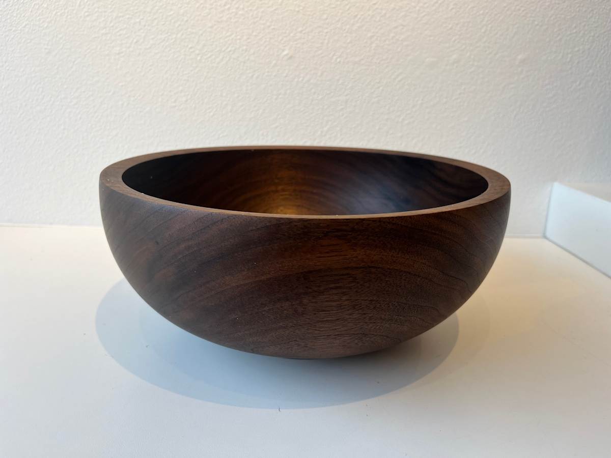 Black Walnut Bowl #144 by Dale Larson, Image 1.