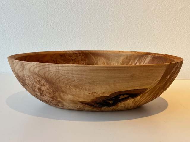Maple Oval Bowl #158 by Dale Larson, Image 1.
