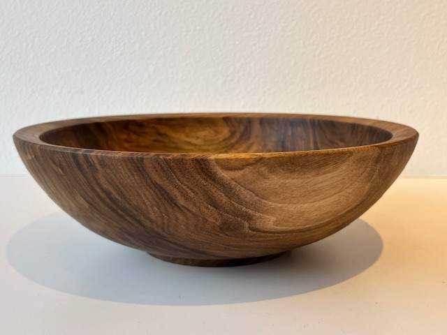 English Walnut Bowl #164 by Dale Larson, Image 1.