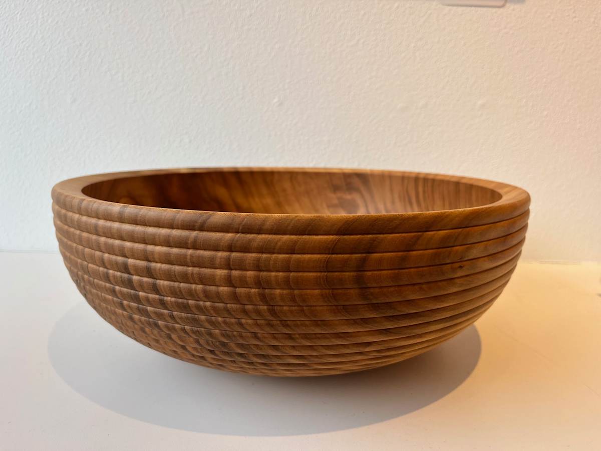 Cherry Bowl (Beaded) #166 by Dale Larson, Image 1.