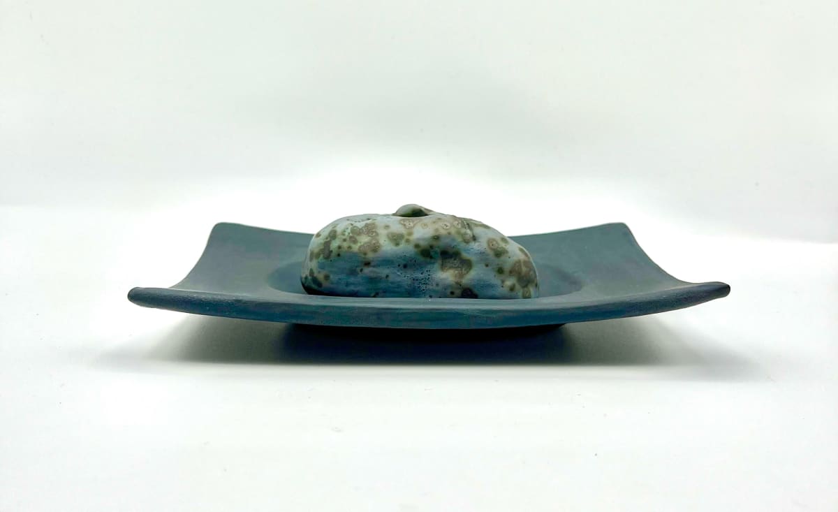 Zen Water Tray and Vase Blur by Nancy Loorem Adams, Image 2.