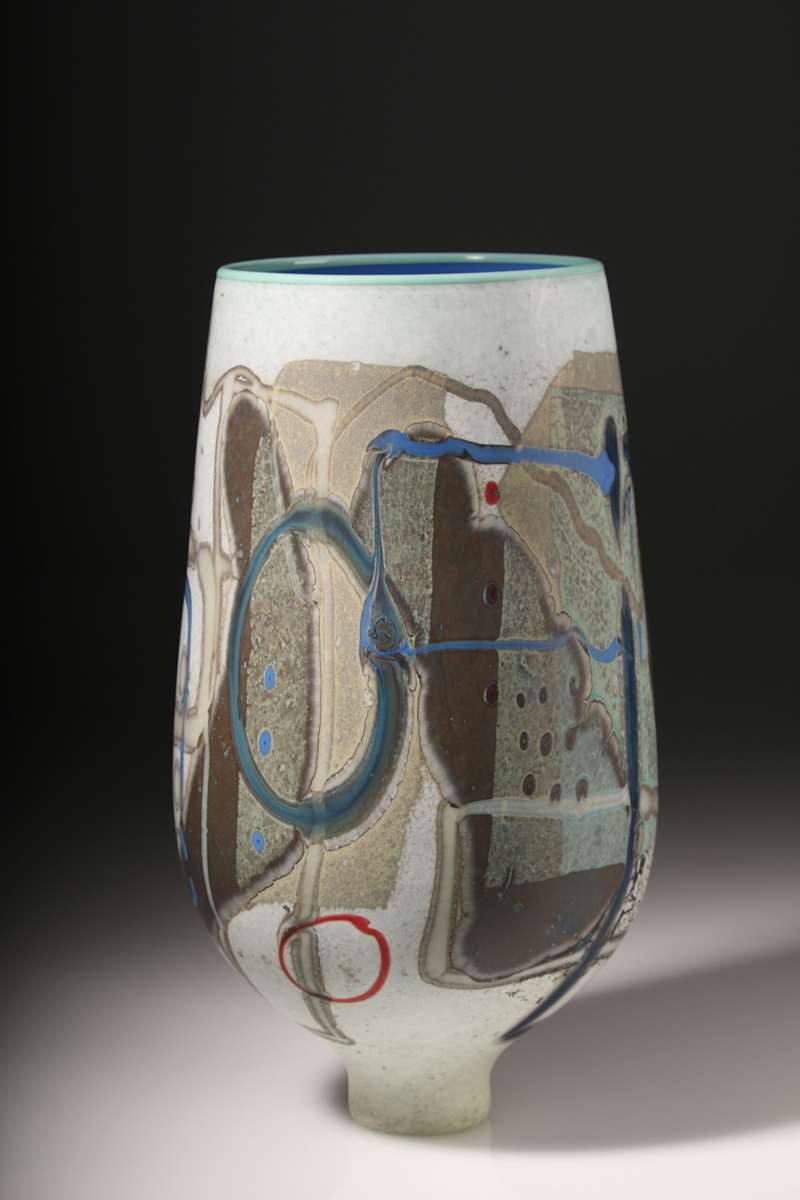 Vetrograph: Medially Glass by Anne Clifton 