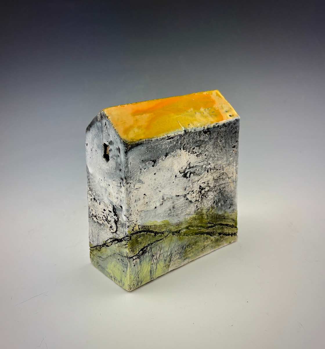 Row House - Yellow by Karen Abel, Image 1.