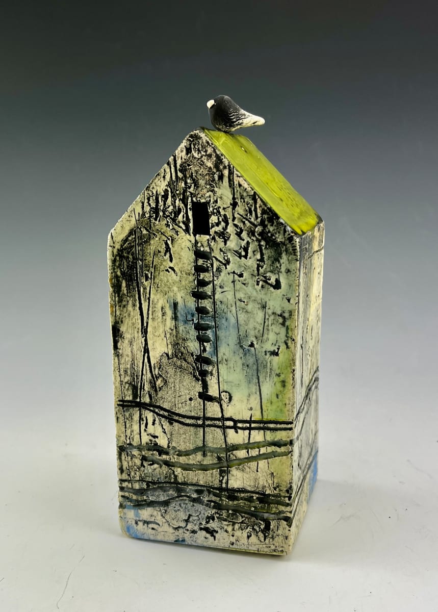 Beach House with Bird 2 by Karen Abel, Image 1.