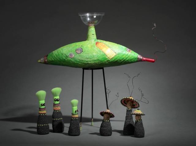 Ancients and Aliens: First Encounter with Spaceship by Danielle Bodine 
