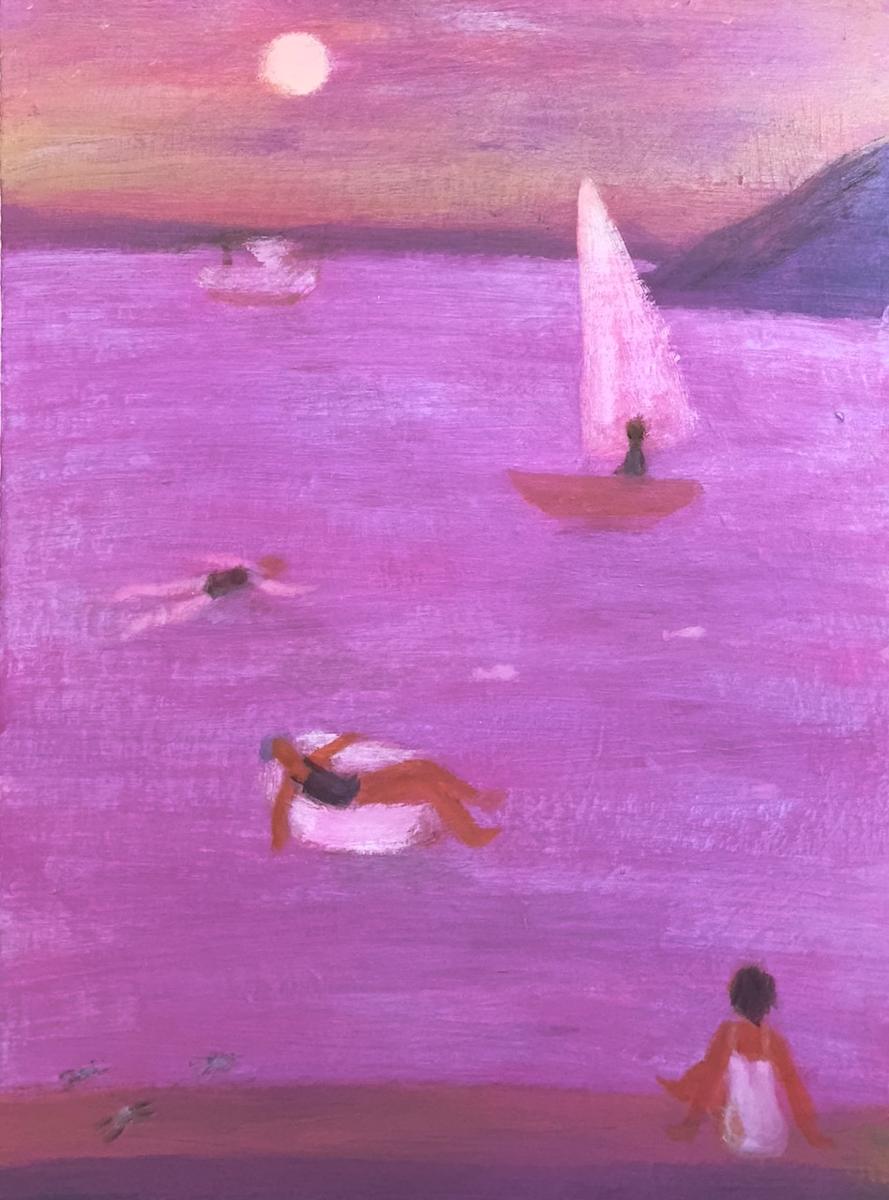 August at Hood Canal by Laura Hudson 