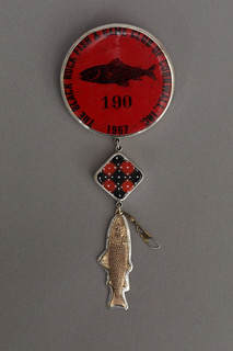 Gone Fishing Pin by Denise Barr, Image 1.