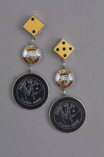 Flush Hand Earrings by Denise Barr, Image 1.