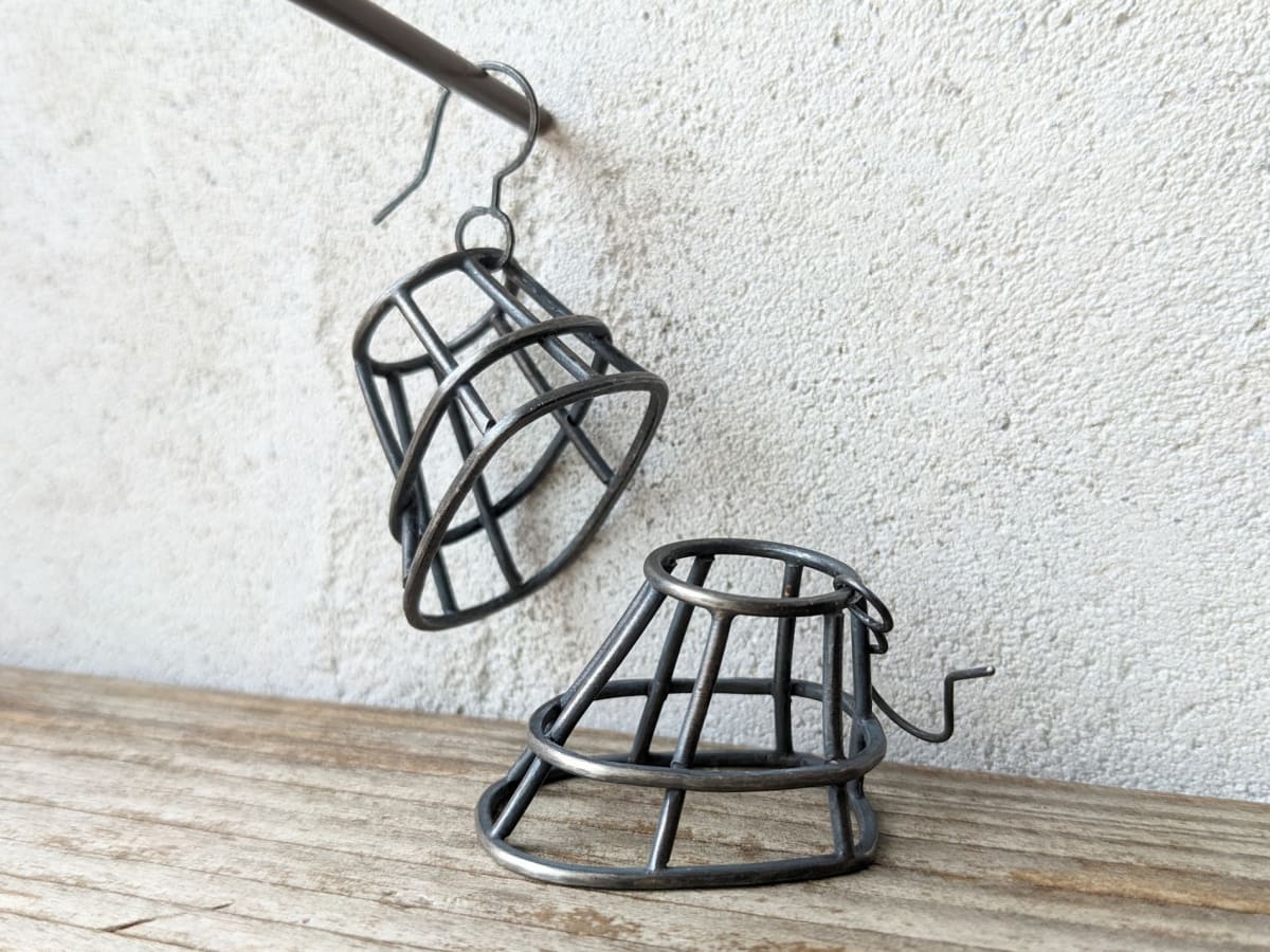 Basket Earrings by Sara Owens 