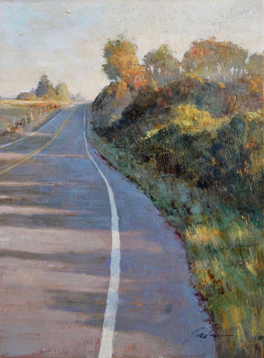 Beach Road, Autumn by Pete Jordan 