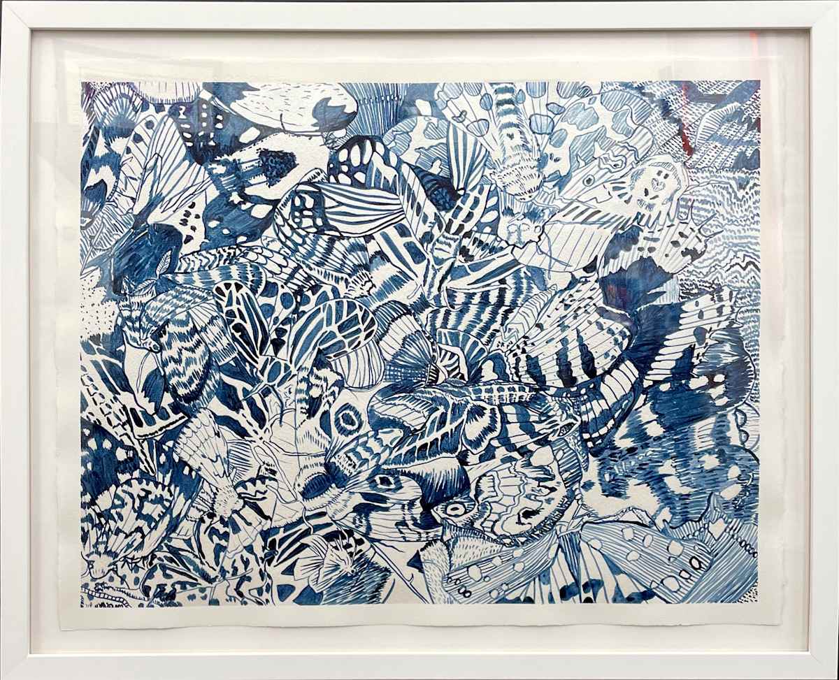 Celestial navigation study (silver) by Lauren Boilini, Image 1.