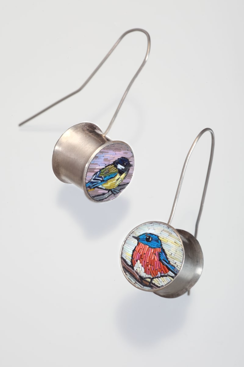 Untitled Earrings by Cynthia Toops  Image: Cynthia Toops and Dan Adams