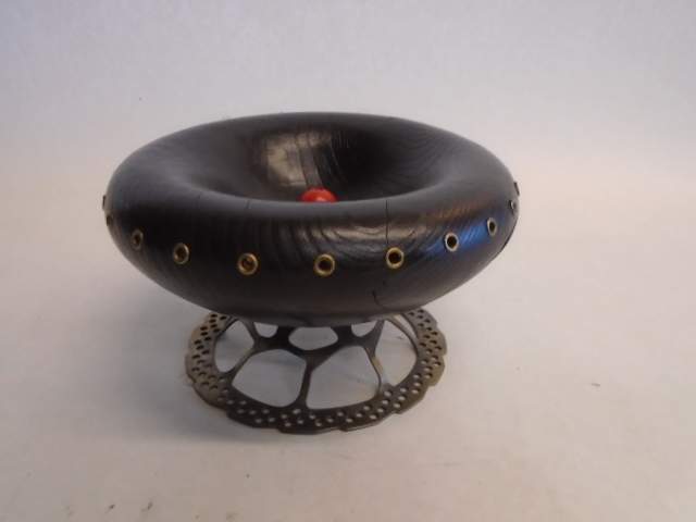 Black Bowl with Red Spot by Michael Scott, Image 1.