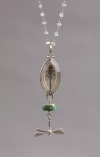 Dragonfly Necklace by Denise Barr, Image 1.