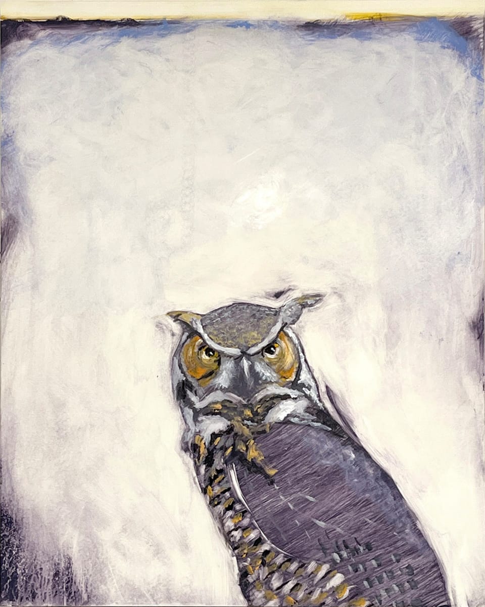 Horned Owl by Michael Dickter, Image 1.