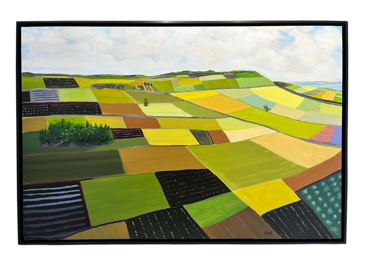 Ebey's Prairie #5 - Planting Time by Sue Gustaf Hamilton, Image 1.