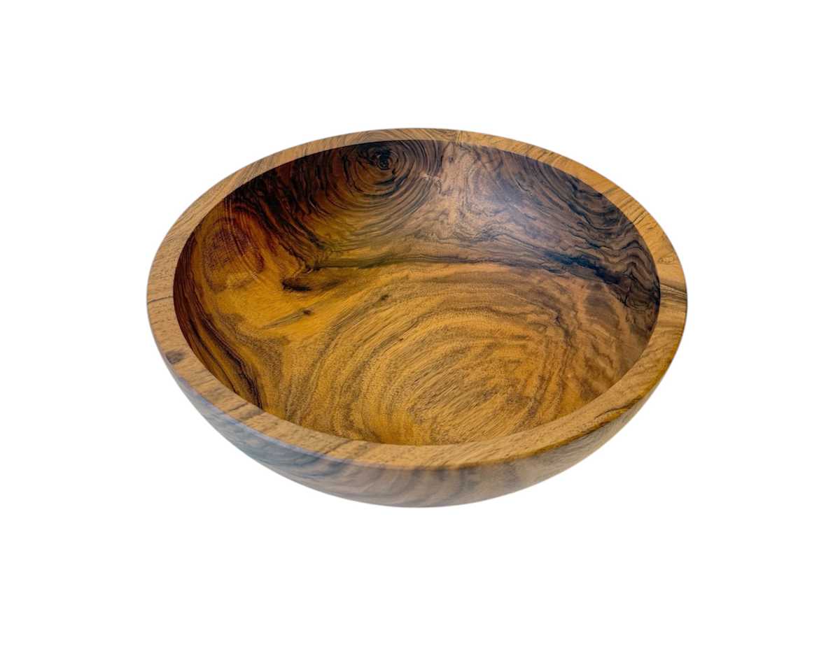 English Walnut Bowl #130 by Dale Larson, Image 1.