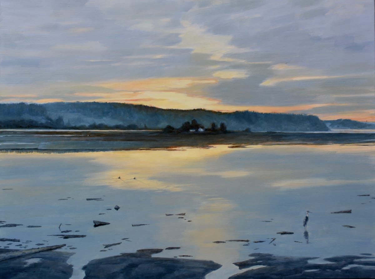 Evening Low Tide by Pete Jordan 