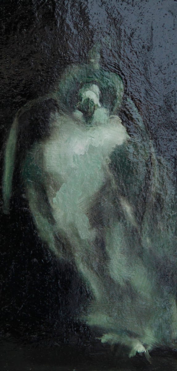 Falcon Named Charlie Chaplin by Claudia Pettis 